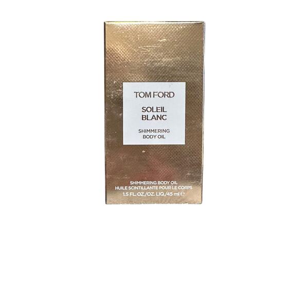 TOM FORD Soleil blanc Shimmering Body Oil Perfume Scent Spray gold 1.5 Oz - Picture 2 of 6